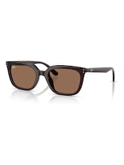 Ray Ban Rb4439D Square Brown Sunglasses - Image 3 of 6