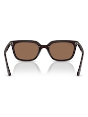 Ray Ban Rb4439D Square Brown Sunglasses - Image 4 of 6
