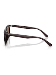 Ray Ban Rb4439D Square Brown Sunglasses - Image 5 of 6