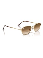Ray Ban Gold Rb3749 Irregular Sunglasses - Image 2 of 6