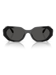 Swarovski Black Irregular Sunglasses - Image 1 of 4