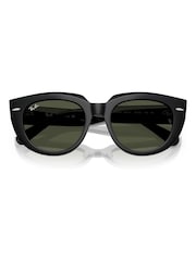 Ray Ban Doreen Square Black Sunglasses - Image 1 of 6