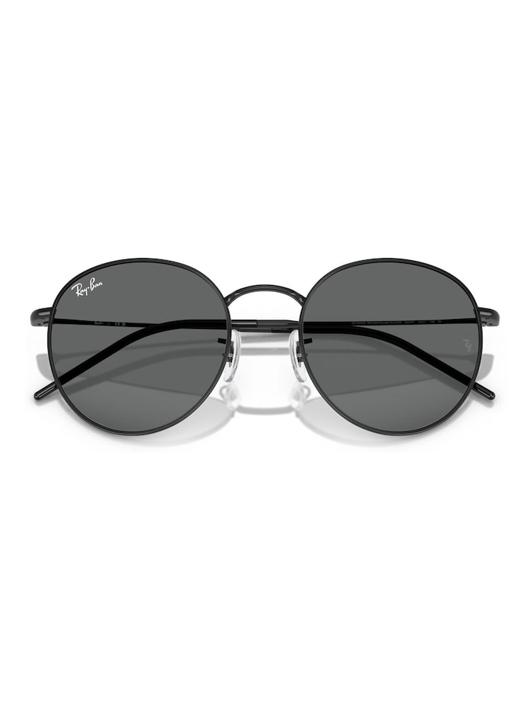 Ray Ban Round Reverse Phantos Black Sunglasses - Bild 1 von 6