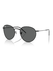 Ray Ban Round Reverse Phantos Black Sunglasses - Bild 3 von 6