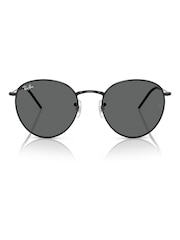 Ray Ban Round Reverse Phantos Black Sunglasses - Bild 5 von 6