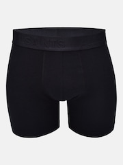 AllSaints Dark Black Cotton Boxers (Contour Pouch) 3 Pack - Image 3 of 6