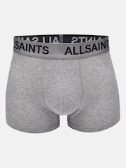 AllSaints White/ Black Cotton Boxers 3 Pack - Image 3 of 7