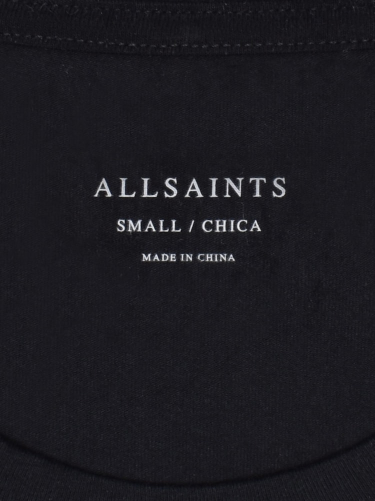 AllSaints Black 100% Cotton Crew Neck T-Shirts 2 Pack - Image 4 of 5