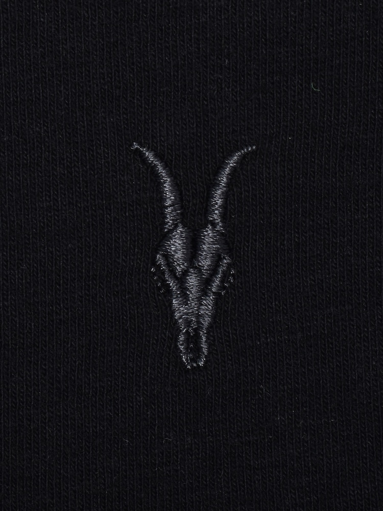 AllSaints Black 100% Cotton Crew Neck T-Shirts 2 Pack - Image 5 of 5