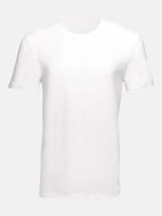 AllSaints White 100% Cotton Crew Neck T-Shirts 2 Pack - Image 2 of 5