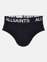 أسود داكن - AllSaints Micro Modal Boxers 3 Pack - صورة 2 من 4