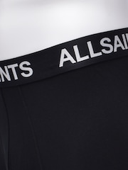Черный - AllSaints Cotton Boxers (Contour Pouch) 3 Pack - Image 4 of 5
