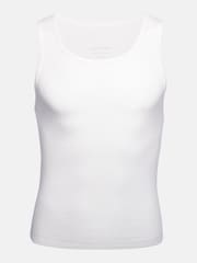 Blanco - AllSaints Ribbed 100% Cotton Tanks 2 Pack - Imagen 2 de 4