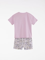 Morado leopardo - Lipsy Printed Jersey Cotton Pyjamas (5-16yrs) - Imagen 6 de 7