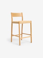 MADE.COM Natural Rhye Bar Stool - Image 5 of 6