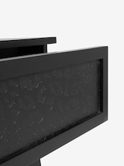 Rockett St George Black Leopard Print Bedside Table - Image 6 of 6