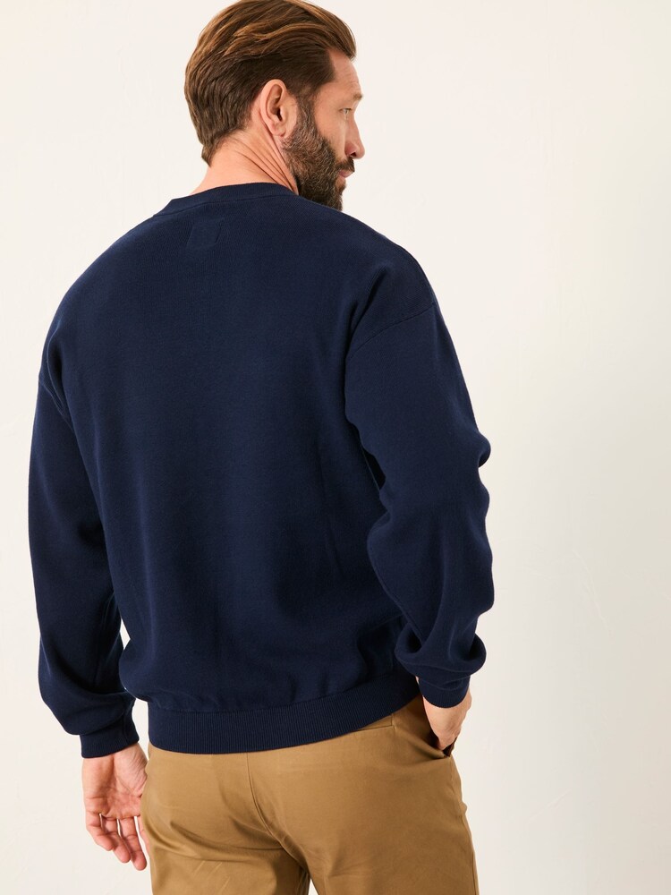 FatFace Knitted Henley - Imagen 2 de 4