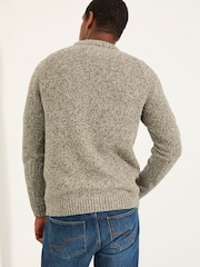 FatFace Hove Green Haze Crew Neck Knitted Jumper - Image 2 of 5