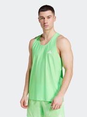 adidas Green Own The Run Tank Vests - Image 1 of 1