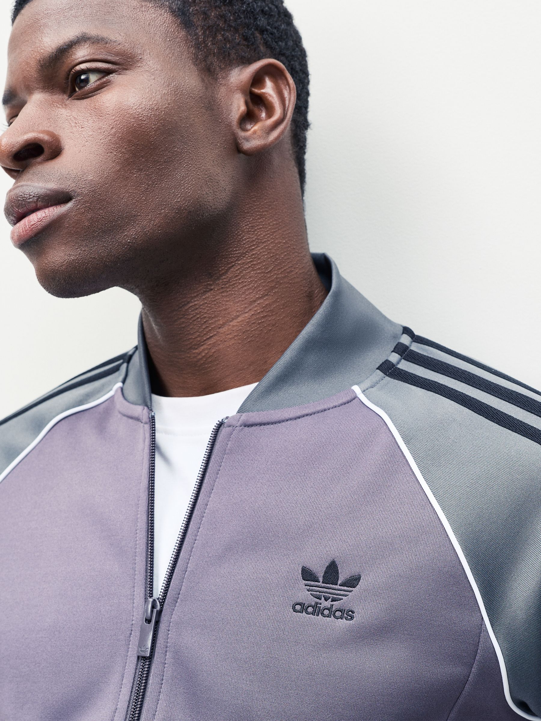 Buy adidas Originals Grey Adicolor Classics Sst Track Jacket from
