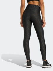 adidas Black Optimé AOP Full-Length Leggings - Image 2 of 6