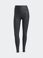 adidas Black Optimé AOP Full-Length Leggings - Image 6 of 6