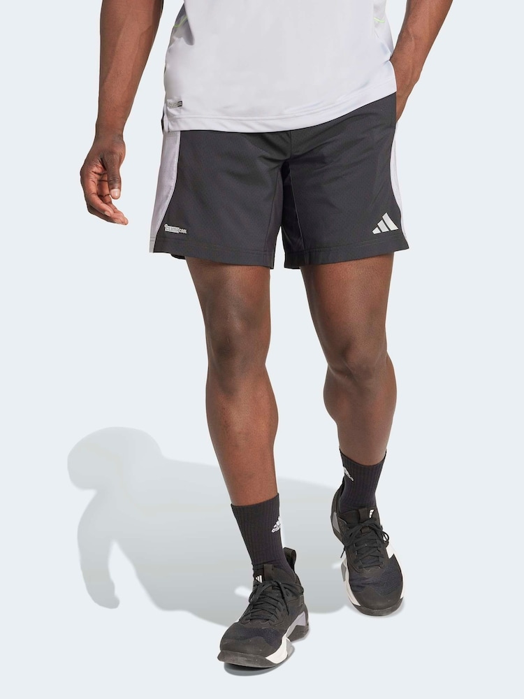 adidas Black Tech Apparel CLIMACOOL Shorts - Image 1 of 6 adidas Black Tech Apparel CLIMACOOL Shorts - Image 1 of 6