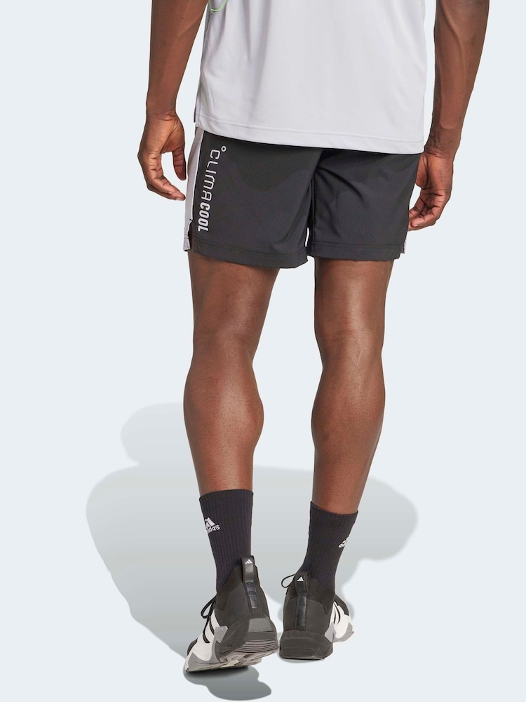 adidas Black Tech Apparel CLIMACOOL Shorts - Image 2 of 6 adidas Black Tech Apparel CLIMACOOL Shorts - Image 2 of 6