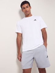 adidas Grey Light Train Essentials Woven Training Shorts - Image 3 of 7