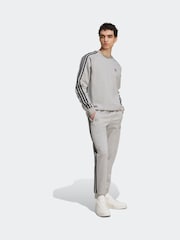 adidas Originals Grey Adicolor 3-Stripes Joggers - Image 3 of 6