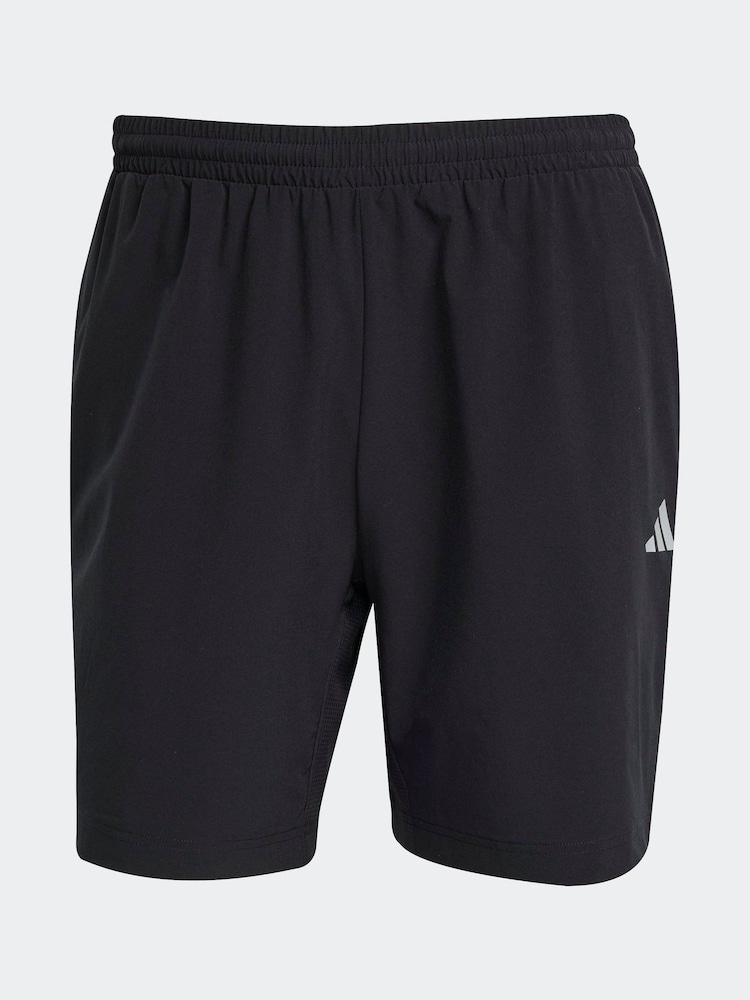 adidas Black Tech Apparel Shorts - Image 7 of 7