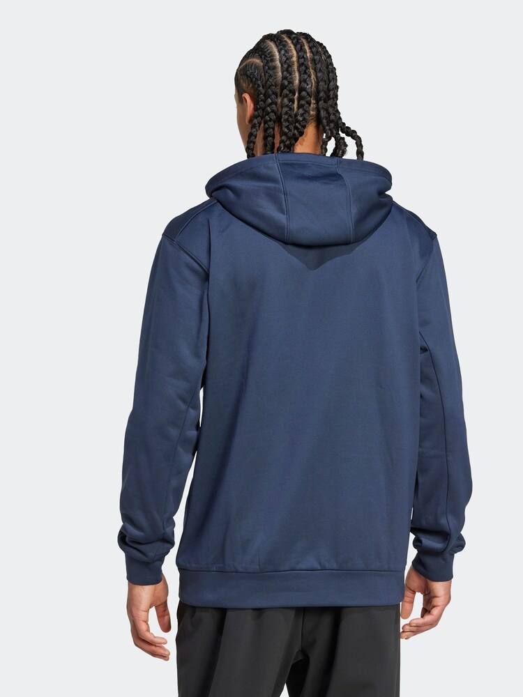 adidas Blue Game and Go Training Hoodie - Image 2 of 6