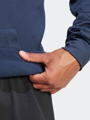 adidas Blue Game and Go Training Hoodie - Image 4 of 6