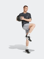 adidas Grey Tech Apparel Shorts - Image 3 of 6