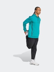 adidas Green Game and Go Training Hoodie - Image 3 of 6
