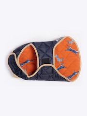 Danish Designs Navy Quilted Dog Coat - Image 5 of 5