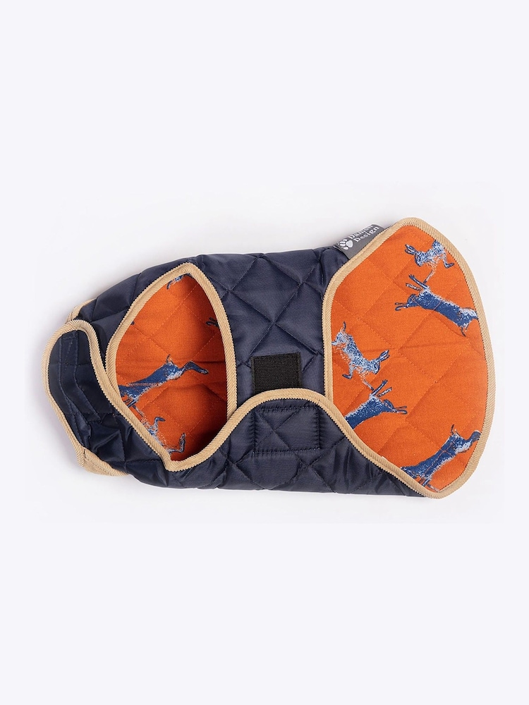 Danish Designs Navy Quilted Dog Coat - Image 5 of 5