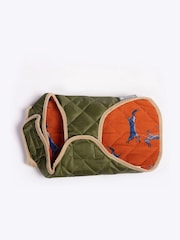 Danish Designs Forest Green Quilted Dog Coat - Image 3 of 5