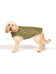 Danish Designs Forest Green Quilted Dog Coat - Image 5 of 5