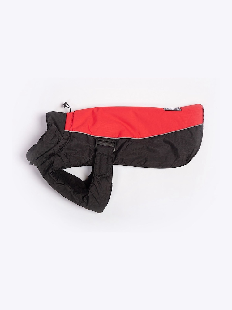 Danish Designs Red Sports Luxe Dog Coat - Image 2 of 5