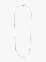 COACH Gold Tone Star Heart Station Necklace - Image 1 of 4