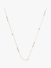 COACH Gold Tone Star Heart Station Necklace - Image 2 of 4