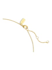 COACH Gold Tone Pearl Signature Pendant Necklace - Image 3 of 4
