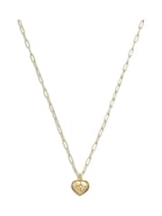 COACH Gold Tone Iconic Heart Pendant Necklace - Image 3 of 4