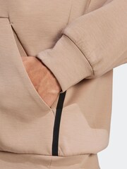 adidas Brown Designed for Training Full-Zip Track Jacket - Image 5 of 6