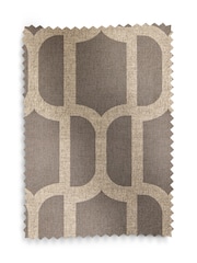 Bronze Geometric Print Ready Made Blackout Roller Blind - Image 6 of 6