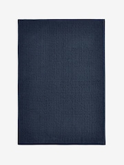 Blue Navy Bobble X-Large Bath Mat - Image 2 of 2
