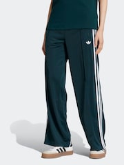 adidas Originals Green Firebird Classic Loose Trackpants - Image 1 of 6