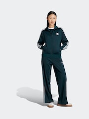 adidas Originals Green Firebird Classic Loose Trackpants - Image 3 of 6
