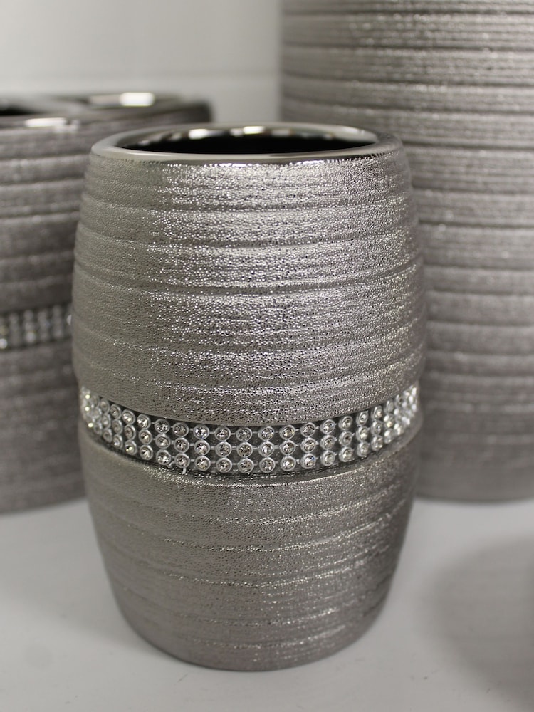 Showerdrape Pzazz Diamante Bathroom Sink Tumbler - Imagem 1 de 2